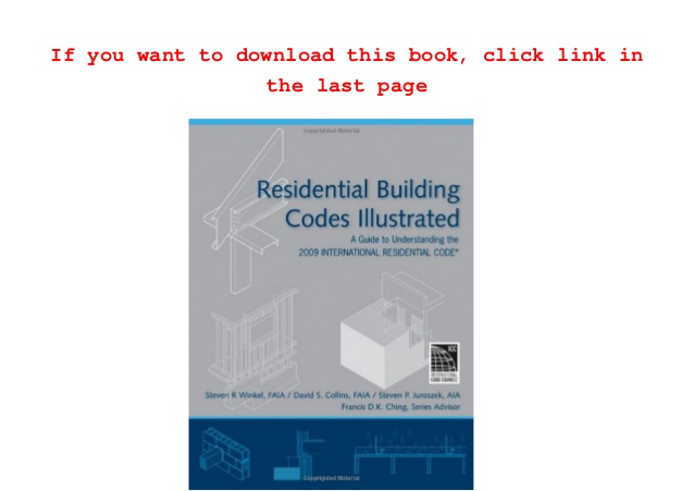 International Residential Code Free Download